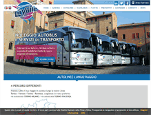 Tablet Screenshot of lavalle-bus.it